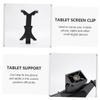 SHINEOFI Tablet Fixation Clamp Car Tablet Holder for Phones and Tablets Durable Screen Fixing Clip for Home and Store Use Secure and Portable Design view 4