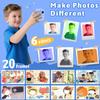 Okaloka Kids Instant Print Camera Toys,1080P HD Toddler Digital Video Camera,Christmas Birthday Gifts for Girls Boys Age 3-12 Year Old - 32G SD Card Included (Blue) view 4