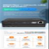 20KM Fiber Extender Over TCP/IP 4K 60Hz HDMI-Compatible RJ45 Interface to 150M USB KVM Fiber Transceiver Support Mouse Keyboard view 2