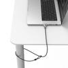 Compulocks Ledge Lock Adapter for MacBook Pro 16" M1-M5 with Keyed Cable Lock Silver view 2
