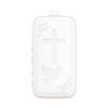 AHEHOLY Mini Bible Player with Selected KJV Scriptures, Psalms, Prayers & Hymns, Key-Sized Rechargeable Christian Gift, Ivory White, Not a Full Bible view 1