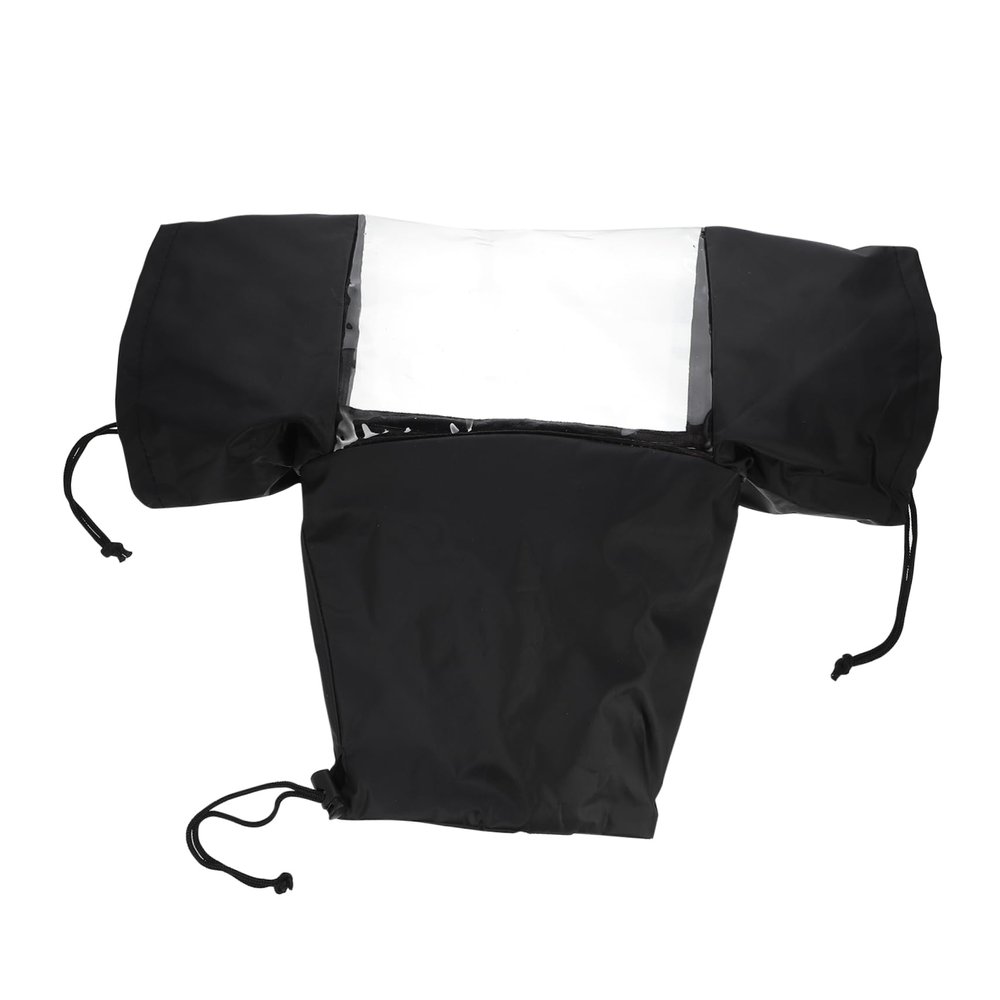 Tofficu Black DSLR Camera Rain Cover Waterproof Protector Sleeve for Digital Cameras Lightweight Outdoor Photography Rain Shield
