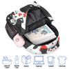 Adornori Cartoon Cats Backpack for Women Men Shoulder Computer Laptop Adults Backpack Sports Hiking Gym Workout Travel Casual Daypack view 2