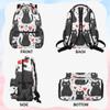 Adornori Cartoon Cats Backpack for Women Men Shoulder Computer Laptop Adults Backpack Sports Hiking Gym Workout Travel Casual Daypack view 3