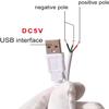 1 Pcs White DC5V USB LED Dimmer Extension Cable with On/Off Switch Adapter, LED Dimming Controller Light Bulb Lamps USB-Port Power Cable for Led Light Bulb Lamps, A USB Cable Extension with a Switch view 3