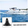 BATHVEVE Marine Rubber Cable Boot Protector Sturdy Rubber RV Cable Sleeve for Yacht Wire Organization for Boat Supplies and Protection view 4