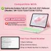 Bxomteng Keyboard Case for Samsung Galaxy Tab A7 Lite 8.7 inch 2021-7 Colors Backlit Keyboard Cover and Mouse (Pink) view 2