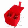 Camera Insert Bag, Camera Protective Bag Partition Insert Padded Case Lenses and Other Accessories for Photographing (Red) view 3