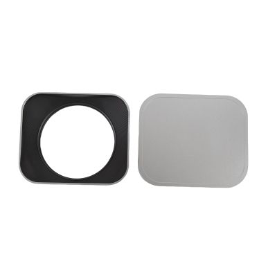LICAEVEY Camera Lens Hood, High Strength Aluminum Alloy,CNC Fine Processing Lens Hood Shade Protector with Cap, Block Stray Light Prevent Ghosting (58mm)