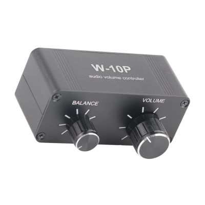 RiToEasysports Stereo Udio Preamplifier Compact Interference Volume for Home Entertainment with Jack