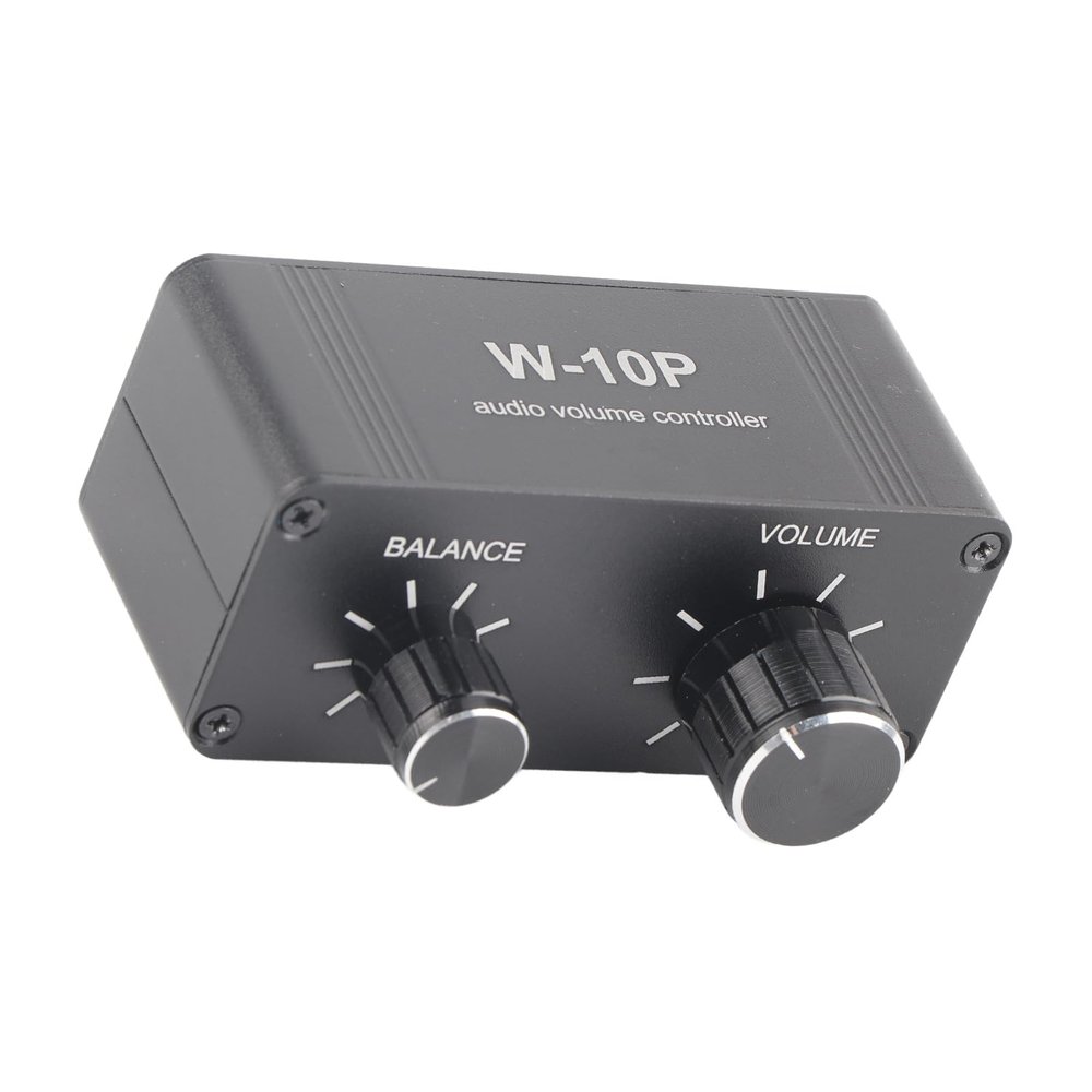 RiToEasysports Stereo Udio Preamplifier Compact Interference Volume for Home Entertainment with Jack