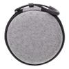 QUMIIRITY 1Pc Large Capacity Data Cable Storage Bag Portable Coin Earbud Case Grey Design for Protecting Headphones Chargers from Friction and Dirt view 1