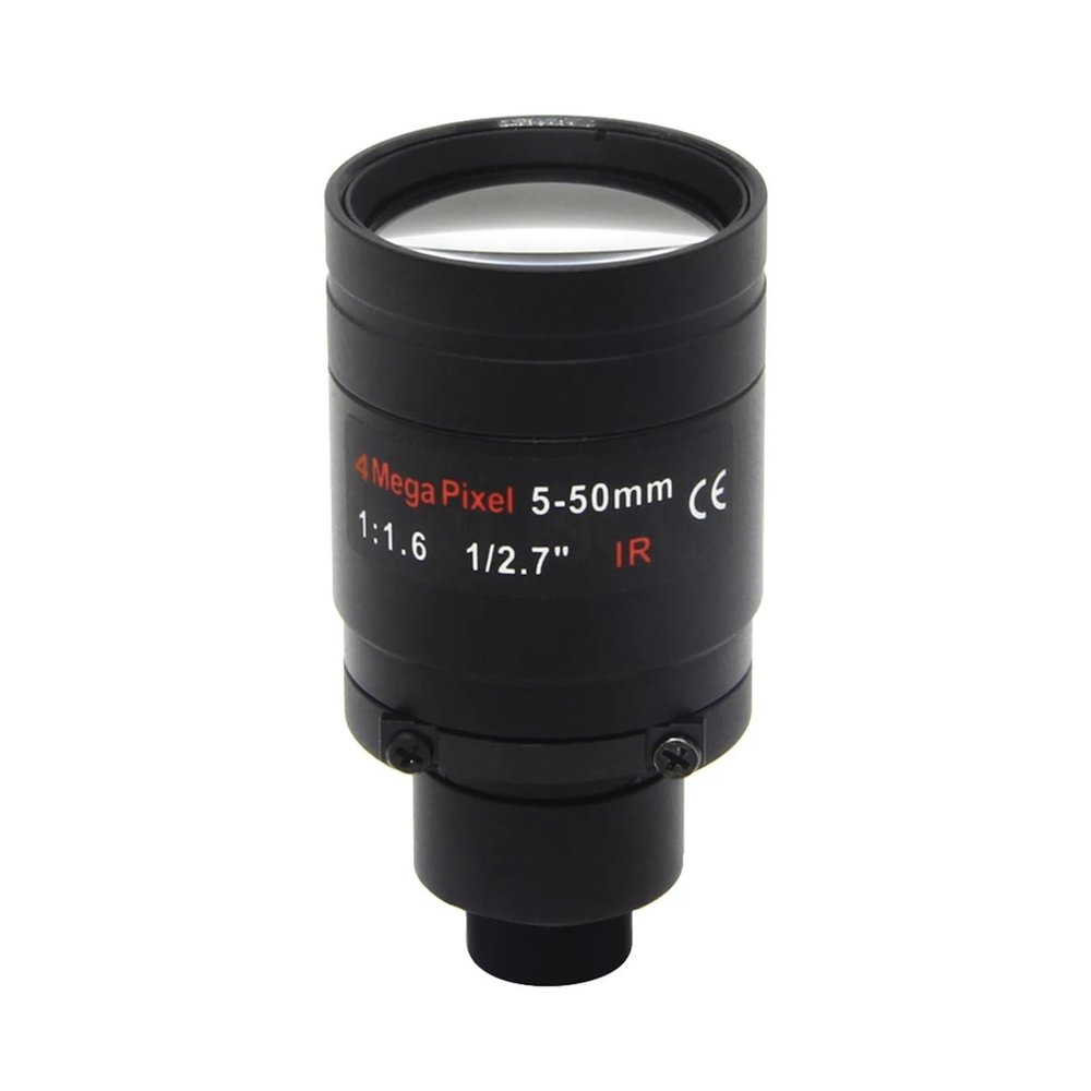 4Megapixel Varifocal Lens 5-50mm M14 D14 Mount CCTV Long Distance View 1/2.7 inch Manual Focus and Zoom for HD IP/AHD Camera
