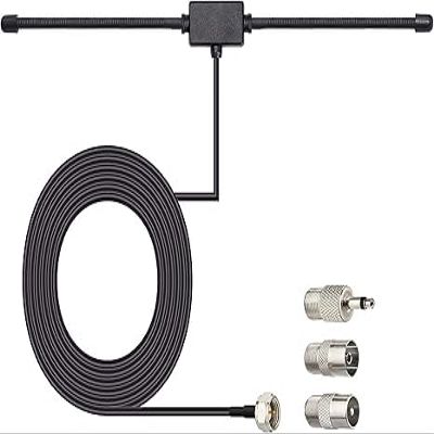 FM Dipole Antenna for Indoor Stereo Receiver, Home Theater System