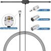 FM Dipole Antenna for Indoor Stereo Receiver, Home Theater System view 2