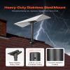 VEVOR Starlink Gen 3 Roof Mount, 30-150 Adjustable Angle Mounting Roof Pole Adapter, Heavy-Duty Steel Starlink Standard Gen 3 Pipe Kit, Compatible with Gen3 and V3, Easy to Assembly, Black view 2