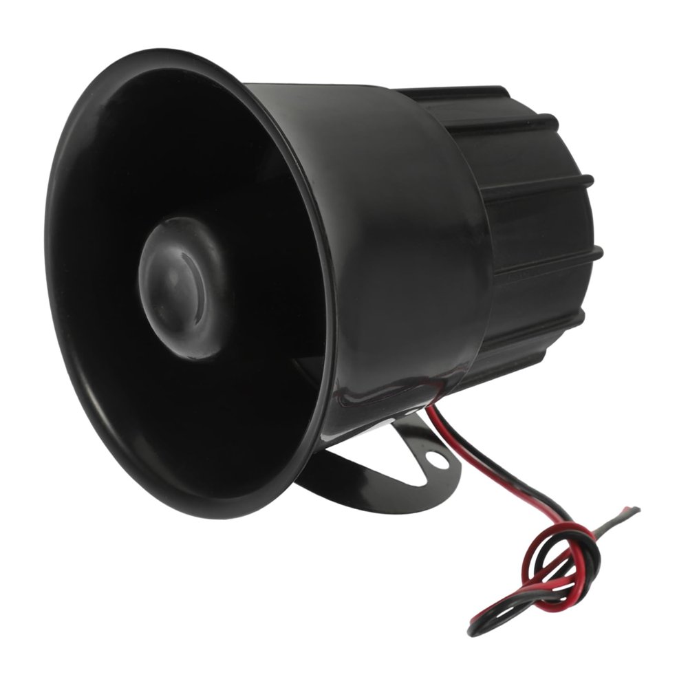 NUOBESTY 12v Car Alarm Siren Motion Detector Horn Pa Speaker for Vehicle Atv Accessories