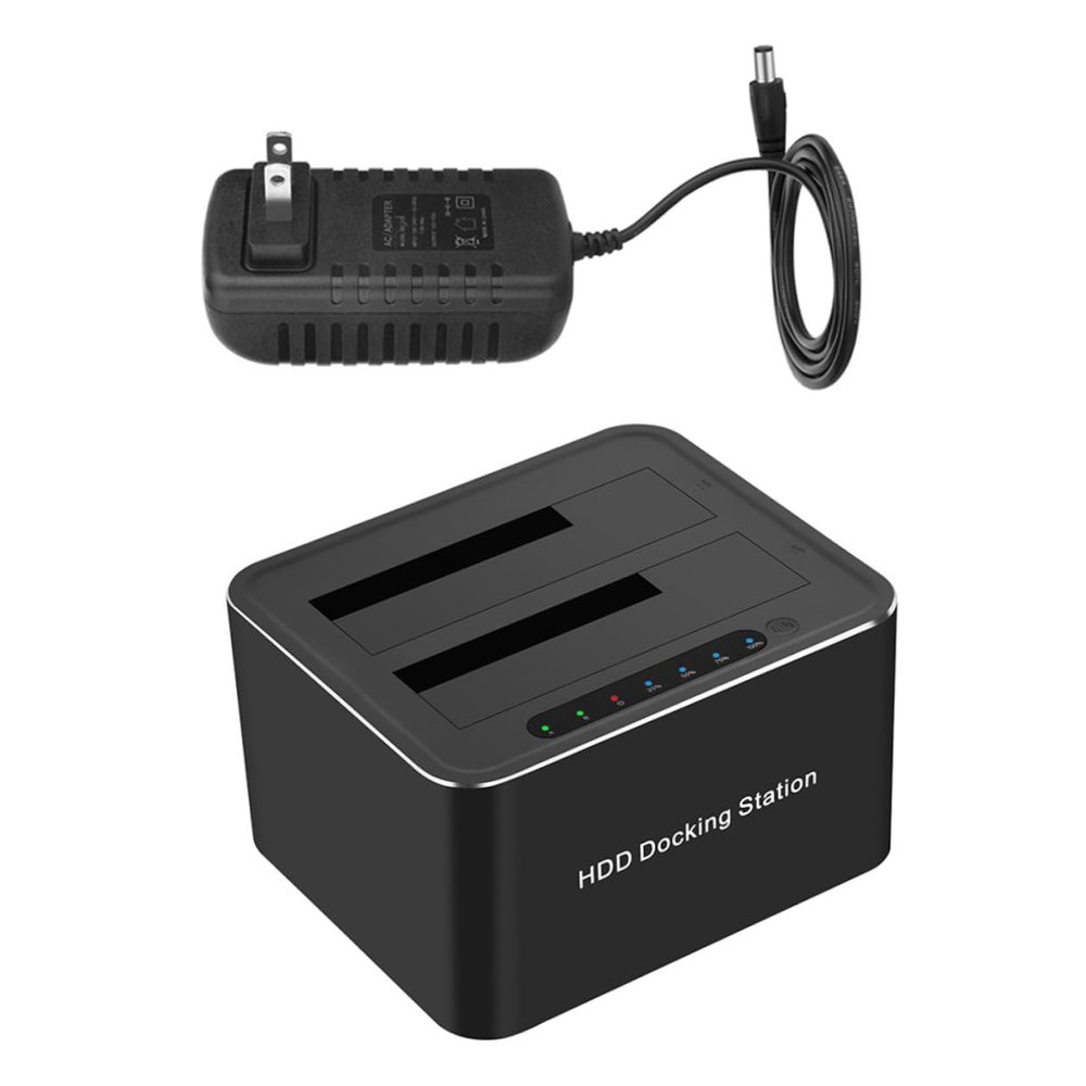 Operitacx USB 3.0 to External Drive Dock Offline Clone Compatible 2.5 and 3.5 SSD Data Backup and Transfer Reader