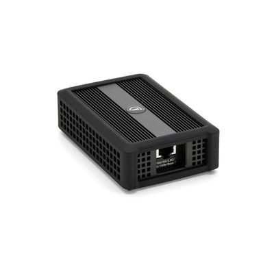 OWC Thunderbolt 4 10G Ethernet Adapter, for High-Speed Network Connections, RJ45 Port Supports 10Gb/s, 5Gb/s, 2.5Gb/s, 1Gb/s and 100Mb/s Base-T, Compatible with Thunderbolt 4 Host Ports