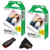 Fujifilm Instax mini Instant Daylight Film (Twin Packs + 32 GB USB Flash Drive) with Sunshine Photo Microfiber Cleaning Cloth... (2 Twin Packs + 32 GB USB Drive) view 1