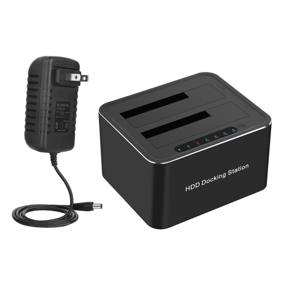 Operitacx USB 3.0 Hard Drive Docking Station Offline Clone Feature Supports UASP for 2.5 and 3.5 Drives Compatible