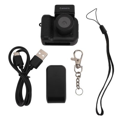 Hilitand Sports Camera, Clear 1920x1080P 1080P Video, Colorful Screen with Flashlight, 160 Degree Angle Wide Lens, Type C Interface