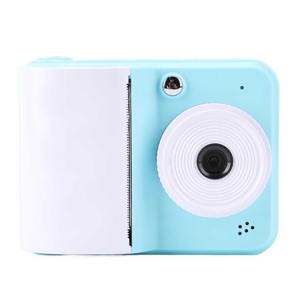Bewinner 1080P Instant Print Camera: 48MP HD Digital Camera with Thermal Printing, 10 Seconds Instant, 2000+ Photos, 90 Minute Video for Outdoor Fun (Blue)