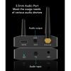 Pomya 5.3 Audio Adapter, Wireless Transmitter Receiver 2in1 Audio Transmitter with 3.5mm AUX Port for TV Computer Speakers Car view 4