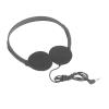 Walfront Wired Stereo Headphones for Kids and Adults On Ear with Foam Ear Cushions 3.5mm Jack for School Classroom Library Traveling view 2