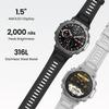 Amazfit Refurbished T-Rex 3 Rugged Military Smart Watch 48mm, GPS, Offline Maps, 100m Water-Resistant, Outdoor Fitness Smartwatch for Men, 170 Sport Modes, AI, Voice Control, Renewed (Grey) view 4