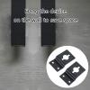 2pcs Speakers Wall Mount Brackets Heavy Duty Metal Hanger Minimalists Speakers Bracket for Most Speakers Accessory view 4