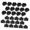 WATIIFUFU 50Pcs Ethernet Port Dust Caps Network Plug Covers for Computers Routers and Tvs Practical Protector for Idle Ports view 1