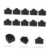 WATIIFUFU 50Pcs Ethernet Port Dust Caps Network Plug Covers for Computers Routers and Tvs Practical Protector for Idle Ports view 2
