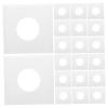 Cabilock 20Pcs Vinyl Record Sleeves Kraft Storage Bags with Right Angle Design Static Protection for Vinyl Records Breathable Convenient Organization view 1