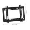 EPIGEIST Slim Tv Stand Legs Replacement for Tvs Wall Bracket Mounting Hardware Tilt Function Compact view 2