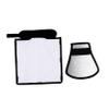 DIYEAH 2Pcs Photography Light Reflector and Diffuser Durable Soft Flash Light Barrier for Studio and Outdoor Photography Portable and Easy to Shape Essential for Lighting view 1