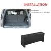 12" Triple Sealed sub Box, fits 96-24 Expedition (w/3rd Row seat) Speaker Box subwoofer Box sub Enclosure Custom car Audio view 4