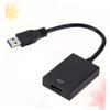 COHEALI USB to Adapter Converter Video Output for PC and Laptop Black Supports Multi to Displays Easy for Projectors and Monitors view 4