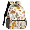 Adornori Mushroom Fall Leaf Backpack for Women Men Shoulder Computer Laptop Adults Backpack Sports Hiking Gym Workout Travel Casual Daypack view 1