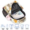 Adornori Mushroom Fall Leaf Backpack for Women Men Shoulder Computer Laptop Adults Backpack Sports Hiking Gym Workout Travel Casual Daypack view 2