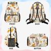 Adornori Mushroom Fall Leaf Backpack for Women Men Shoulder Computer Laptop Adults Backpack Sports Hiking Gym Workout Travel Casual Daypack view 3
