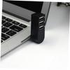 FUNNETOYU Compact Portable USB Splitter Hub with Ports Low Power Consumption Compatible with Windows and for Simultaneous Device Connection Black view 4