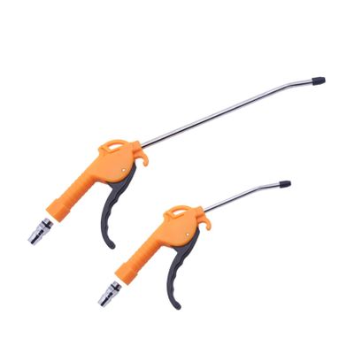 HOLIDYOYO 2Pcs Handheld Dust Collector Orange Dust Cleaner for Car Keyboard Precision Instruments Compact Lightweight Air Duster for Easy One Hand Operation No Dead Corners