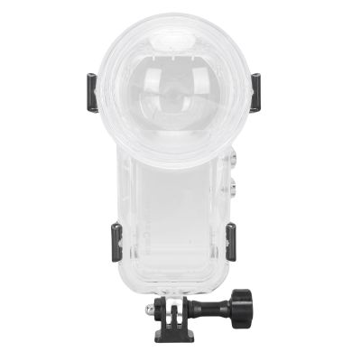 Pomya 360 Dive Housing Case for X5, 60m Water Proof Underwater Dive Case, Panoramic Camera Housing with Bracket, Anti Fog Sheet & Storage Bag