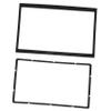 KONTONTY Double Din Installation Kit for Car Stereo Navigation Panel Frame Cover Dashboard Protector Quick Easy Setup for Stylish Audio Upgrade view 1