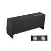 12" Dual Sealed sub Box, fits 96-24 Expedition (w/3rd Row seat) Car Audio Speaker Box sub Box Custom Audio view 1