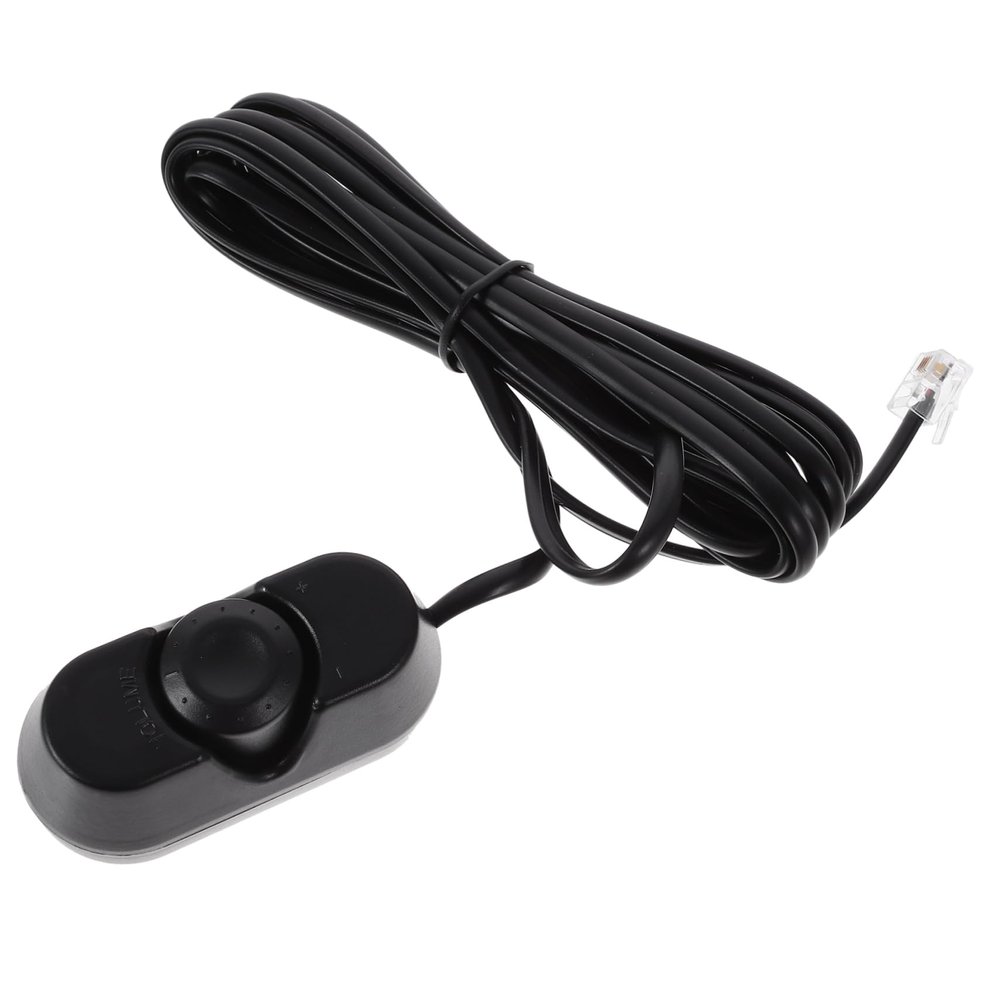 WEKADRIN Subwoofer Inline Volume Control Knob for Power Amplifier Easy Installation Remote Controller for Car Audio Systems Compatible with Various Vehicles Convenient