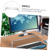 HONMEET Transparent Monitor Riser Stand for Desk Computer Stand for Office Home Use Elevates Screens for Comfortable Viewing Durable Stylish Design view 2