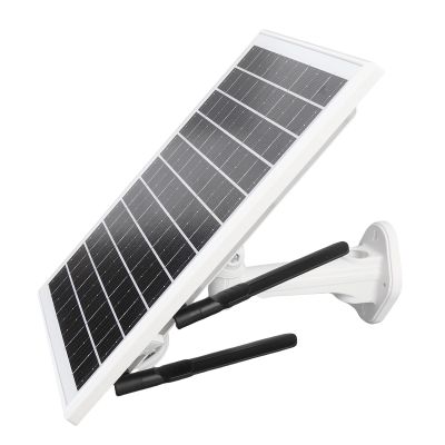 Xiuganpo 15W Solar Powered 4G LTE Modem Router, Extender Signal Boosters with Sim Card Slot, Compatible with 2.4G WiFi Routers, for Campings and Outdoor Area, 164 Feet Long Range