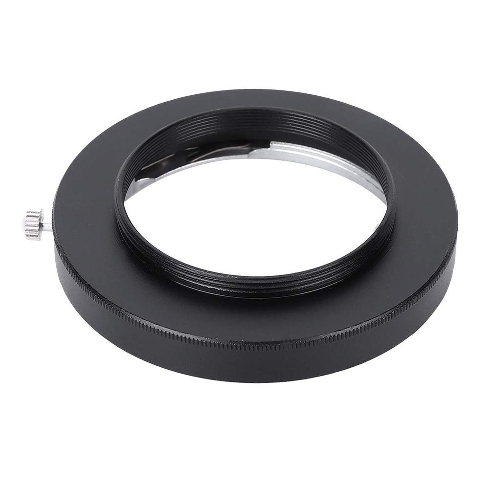 Aluminium Alloy Lens Adapter Ring for AI Lens to M42 Mount Camera Body Precision Metal Camera Lens Adapter Black 33g